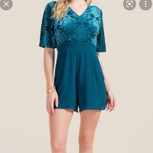 Velvet Romper
